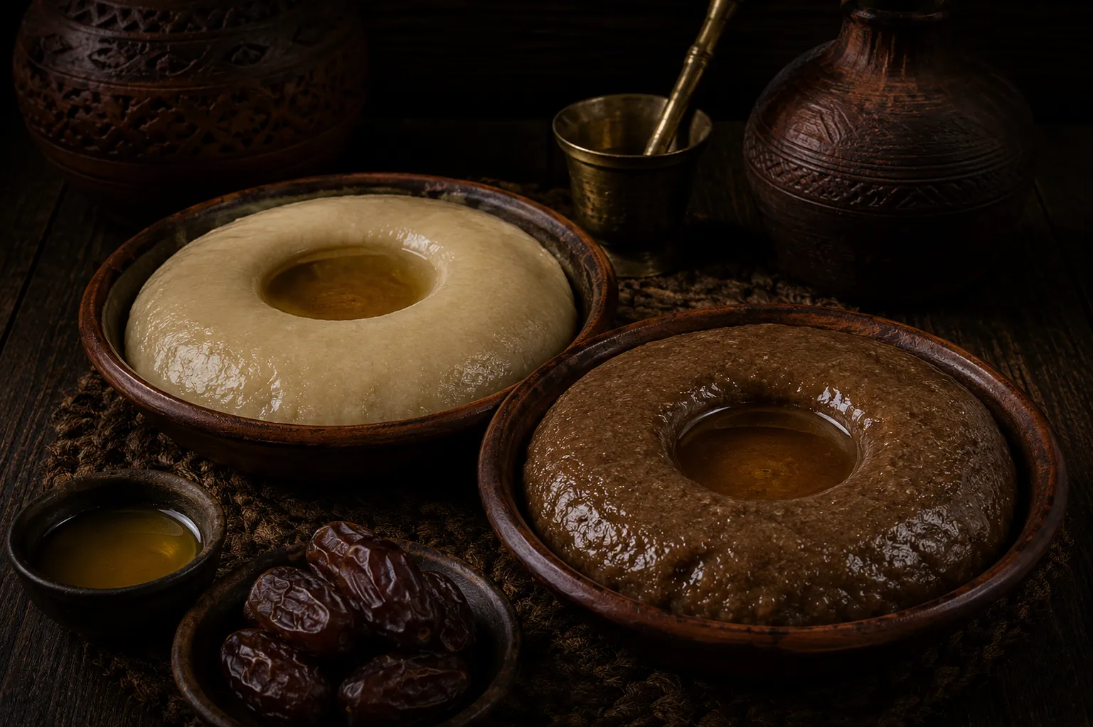 العصيد وعصيدة التمر